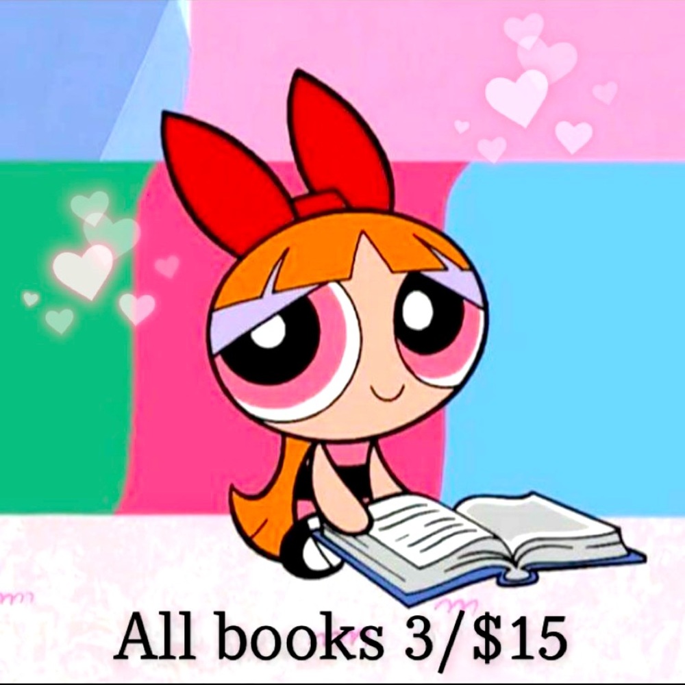 All book bundles: 3 for $15 :)